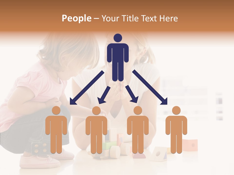 Living Family Truck PowerPoint Template