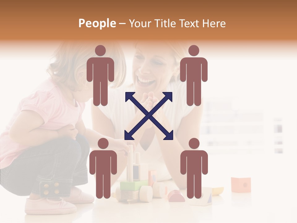 Living Family Truck PowerPoint Template