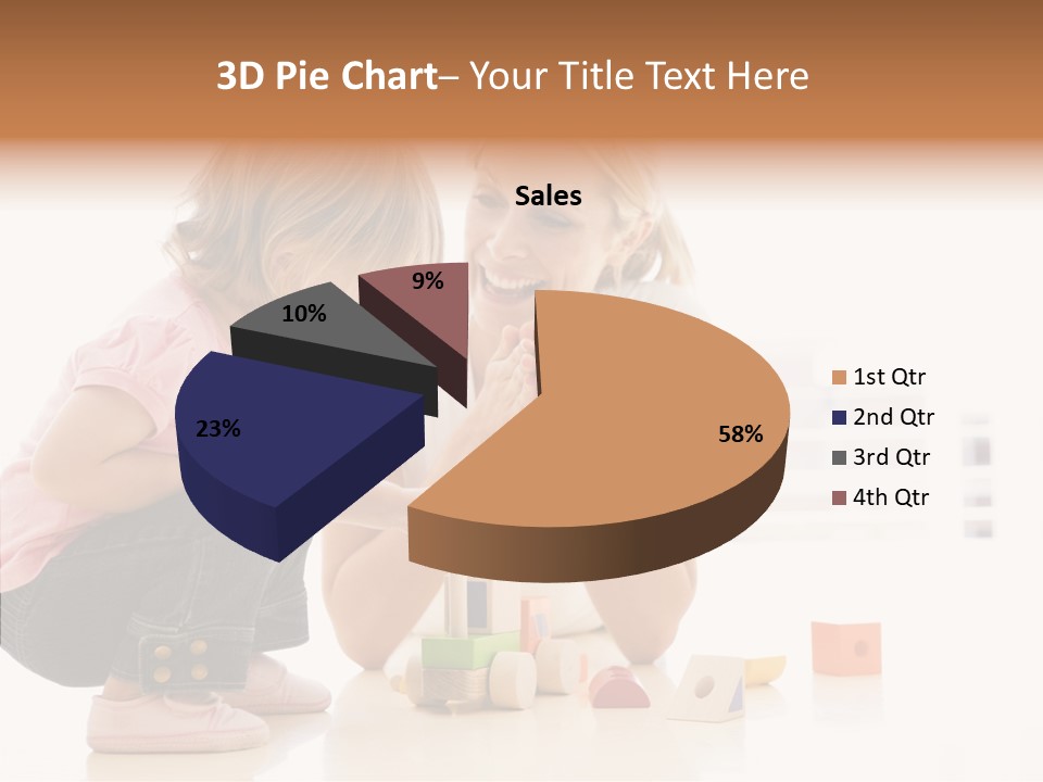 Living Family Truck PowerPoint Template