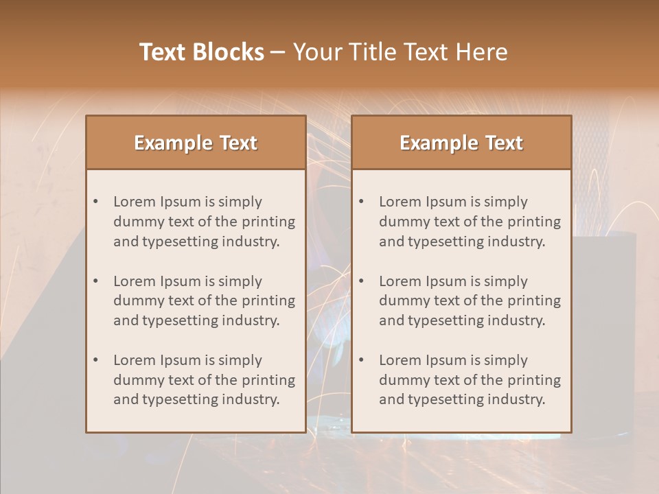 Flame Indoor Industrial PowerPoint Template