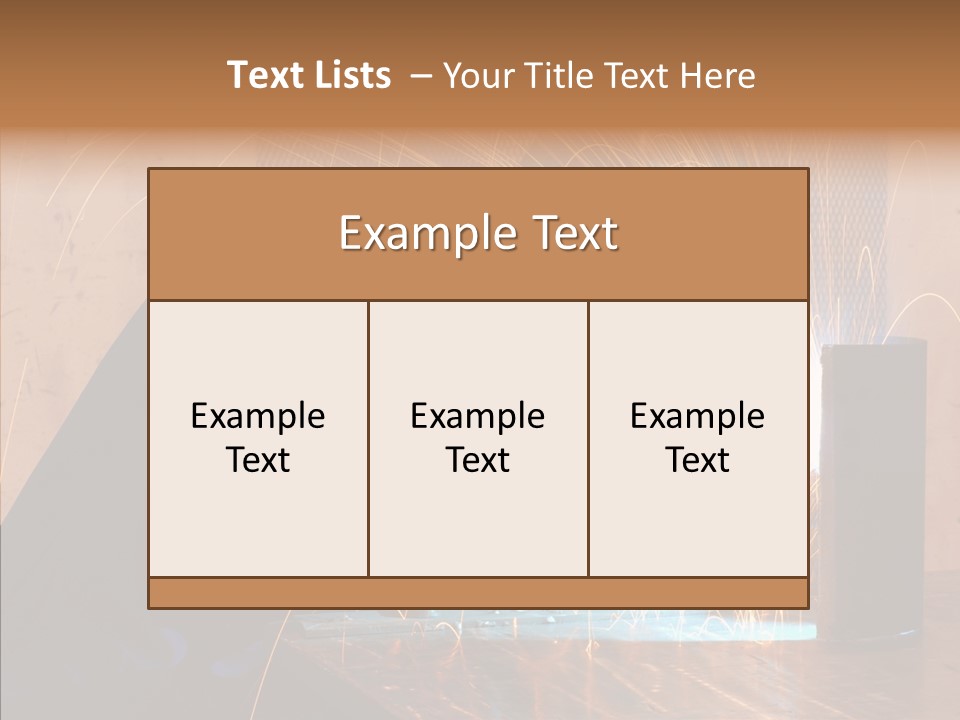Flame Indoor Industrial PowerPoint Template