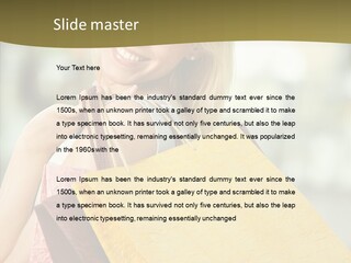 Clothing Luxury Hand PowerPoint Template
