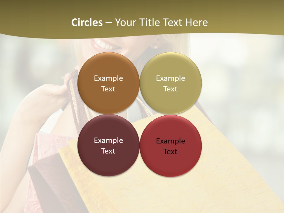 Clothing Luxury Hand PowerPoint Template