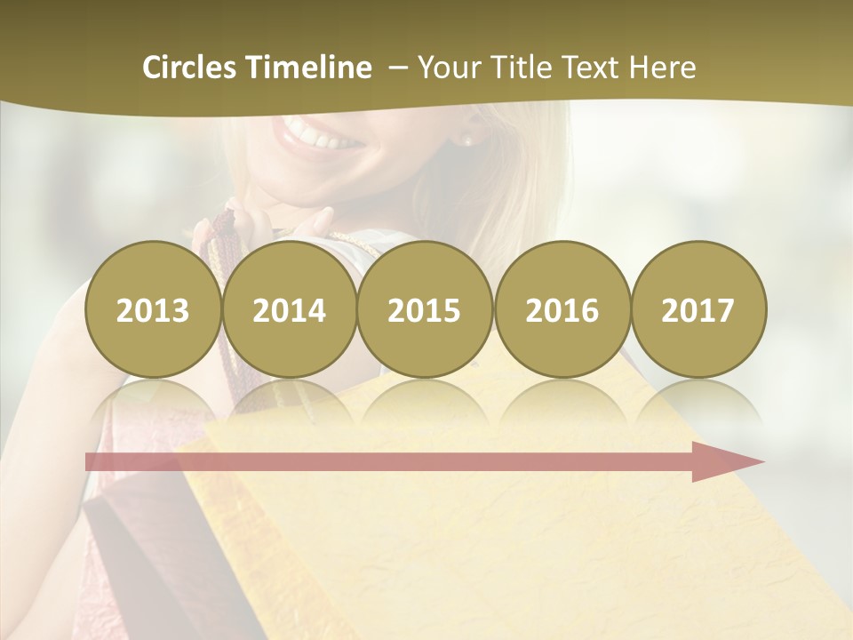Clothing Luxury Hand PowerPoint Template