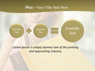 Clothing Luxury Hand PowerPoint Template