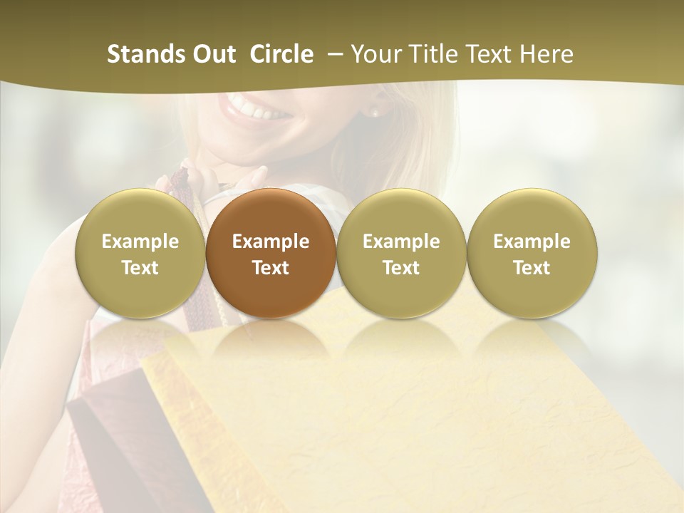 Clothing Luxury Hand PowerPoint Template
