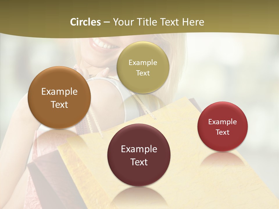 Clothing Luxury Hand PowerPoint Template