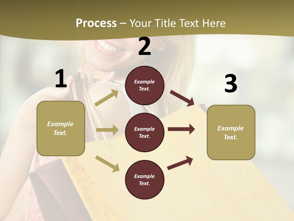 Clothing Luxury Hand PowerPoint Template