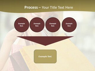 Clothing Luxury Hand PowerPoint Template