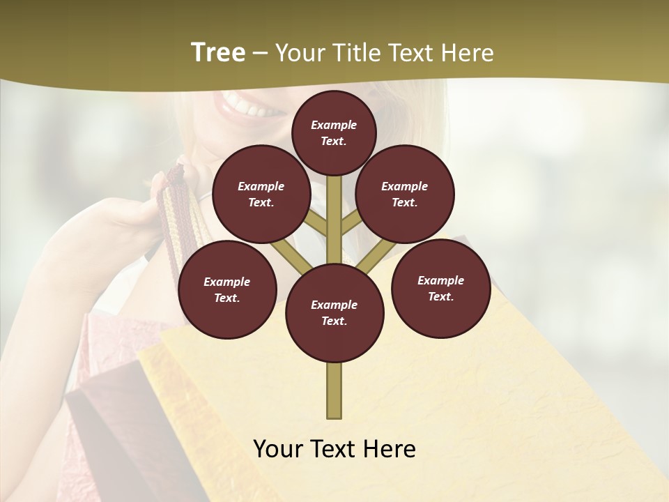 Clothing Luxury Hand PowerPoint Template