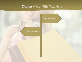 Clothing Luxury Hand PowerPoint Template