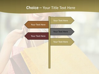 Clothing Luxury Hand PowerPoint Template