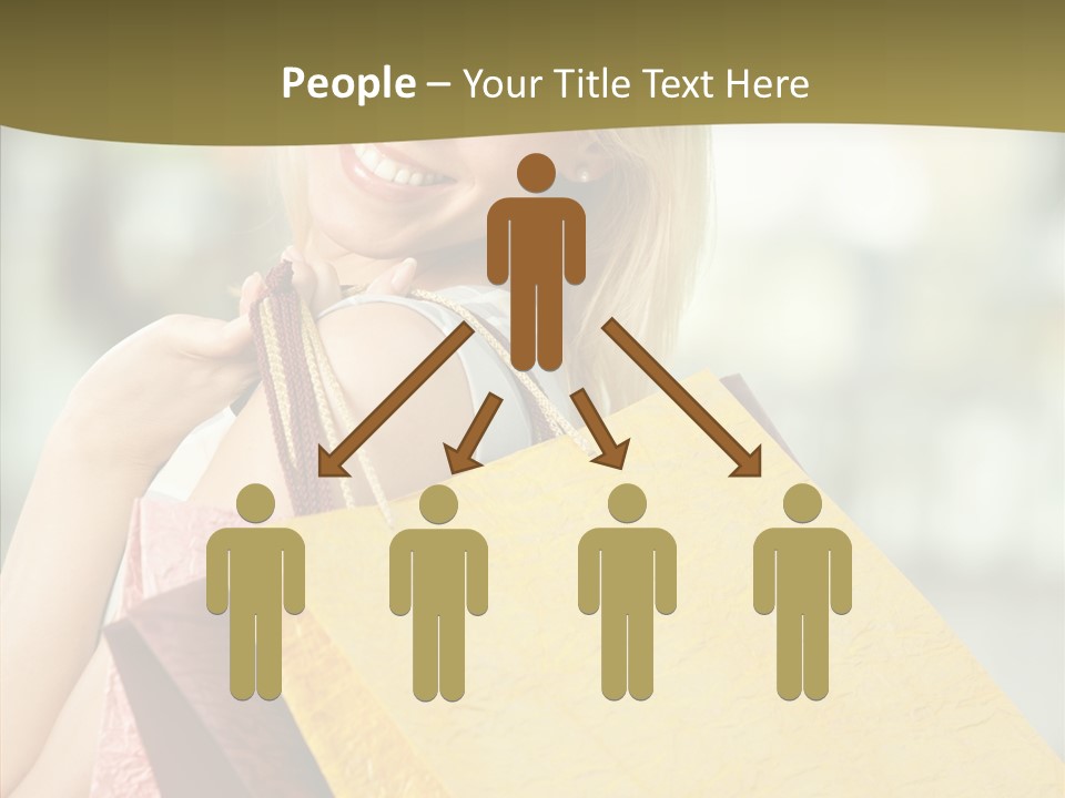 Clothing Luxury Hand PowerPoint Template