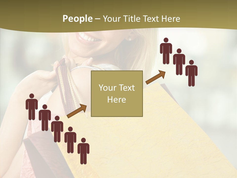 Clothing Luxury Hand PowerPoint Template