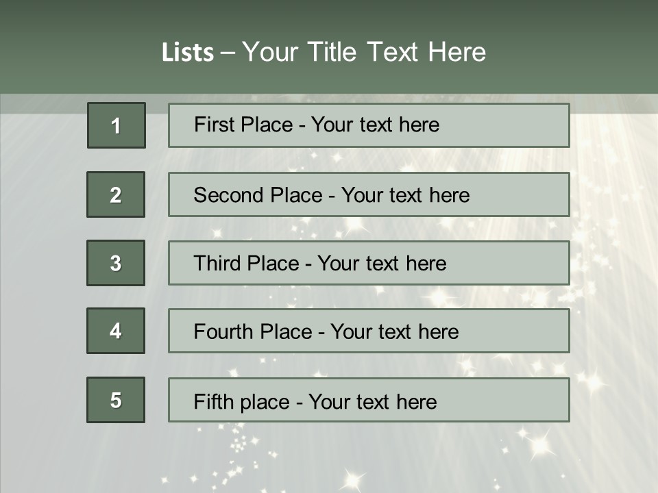 Entrance Author Performance PowerPoint Template
