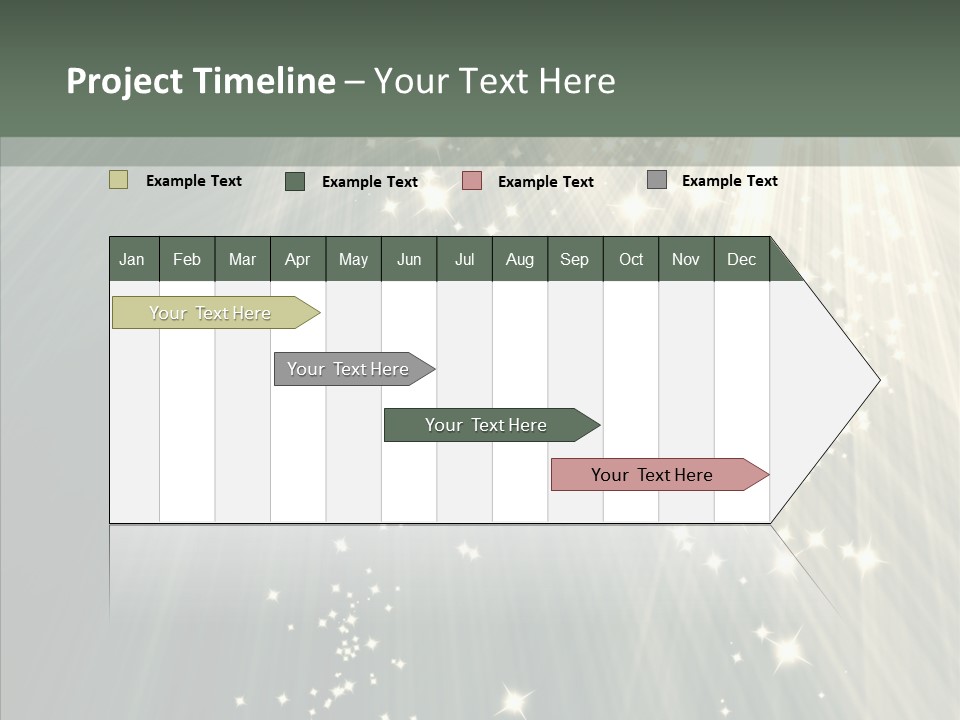 Entrance Author Performance PowerPoint Template