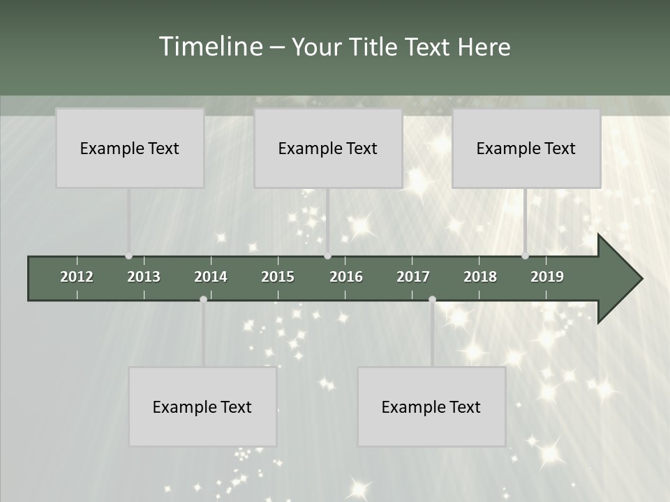 Entrance Author Performance PowerPoint Template