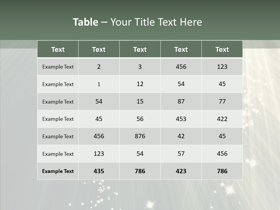 Entrance Author Performance PowerPoint Template