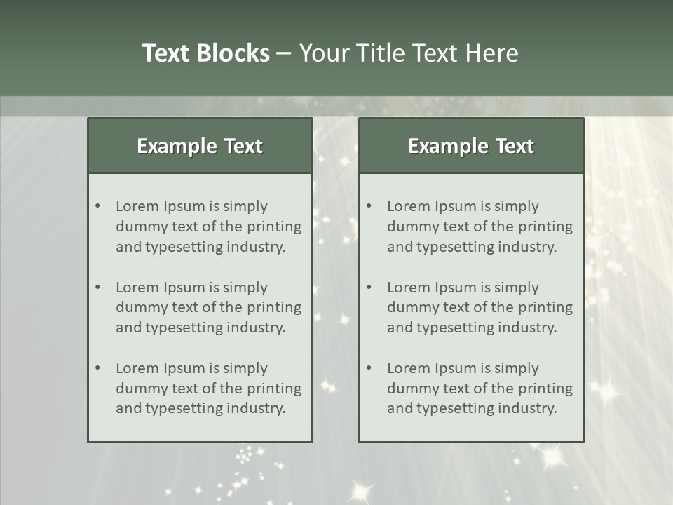 Entrance Author Performance PowerPoint Template