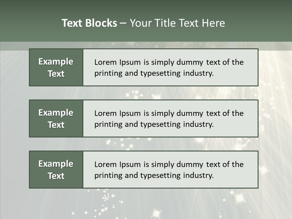 Entrance Author Performance PowerPoint Template