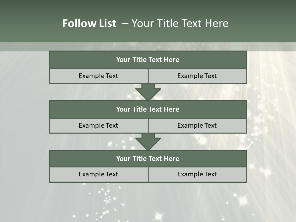 Entrance Author Performance PowerPoint Template