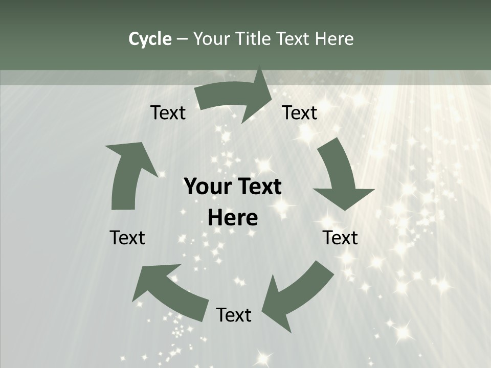 Entrance Author Performance PowerPoint Template