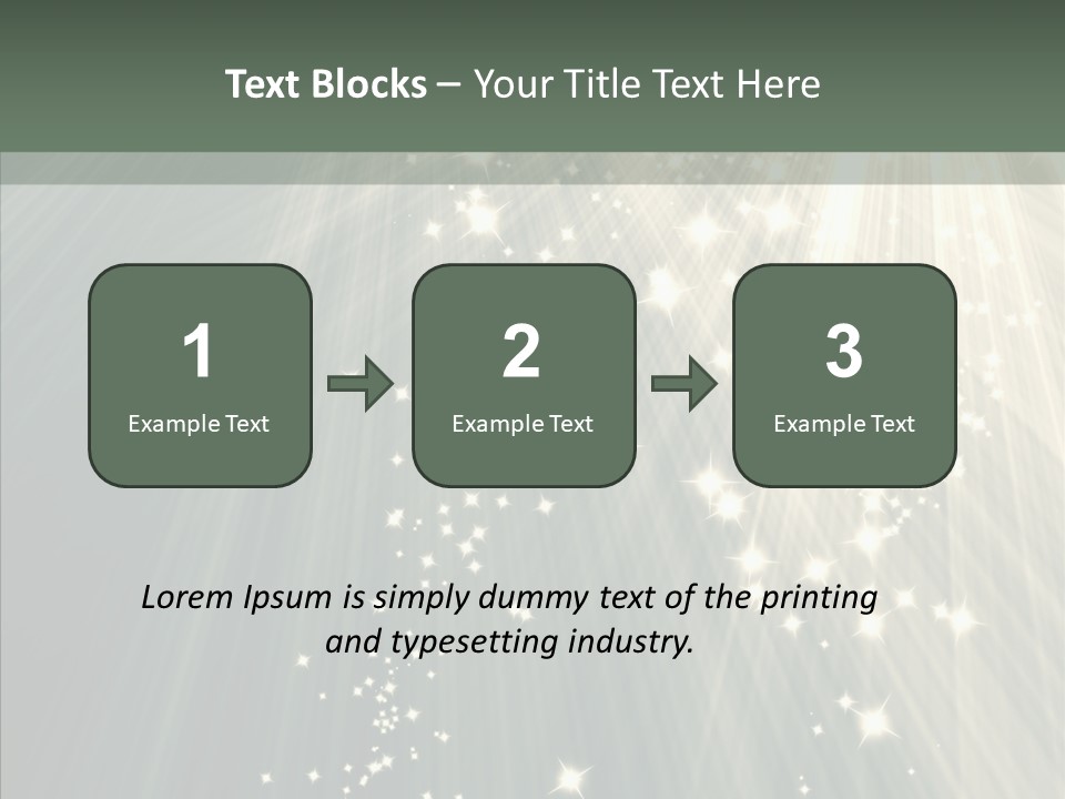 Entrance Author Performance PowerPoint Template
