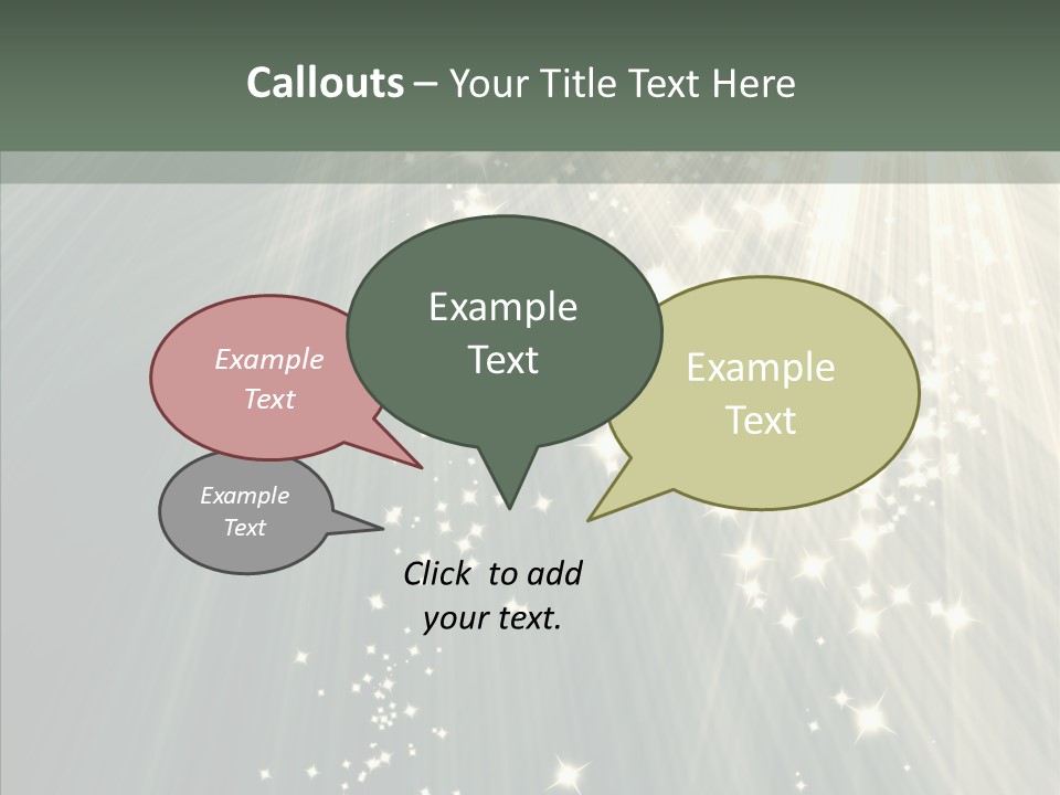 Entrance Author Performance PowerPoint Template