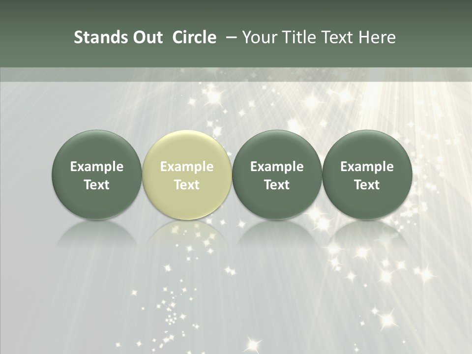 Entrance Author Performance PowerPoint Template