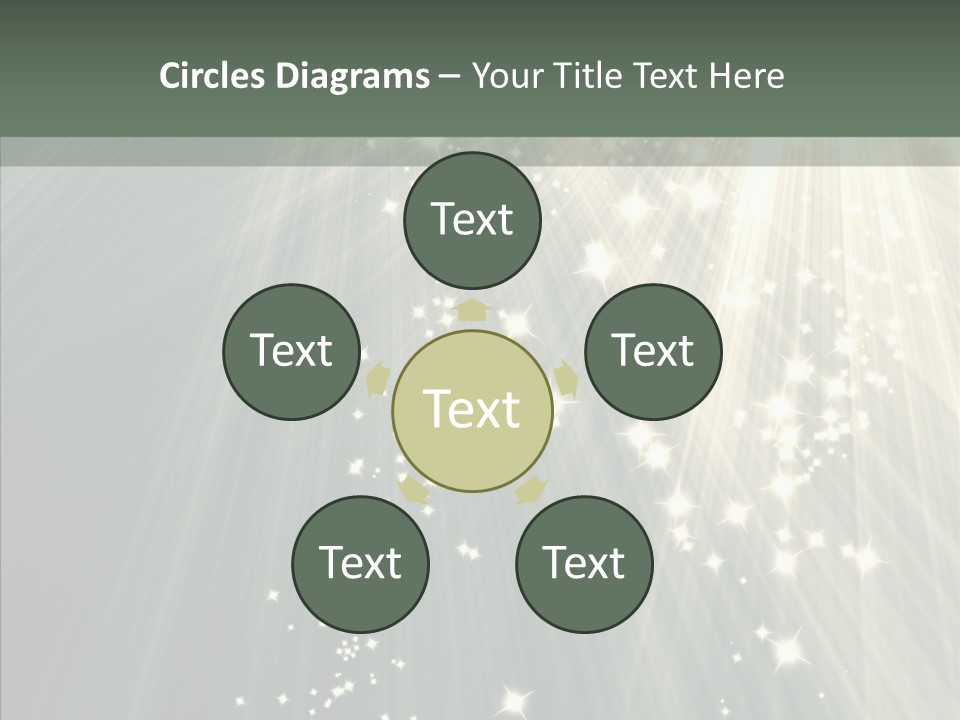 Entrance Author Performance PowerPoint Template