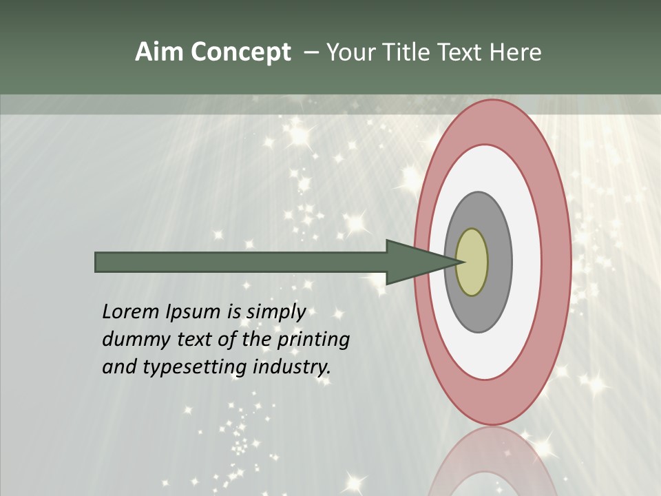 Entrance Author Performance PowerPoint Template