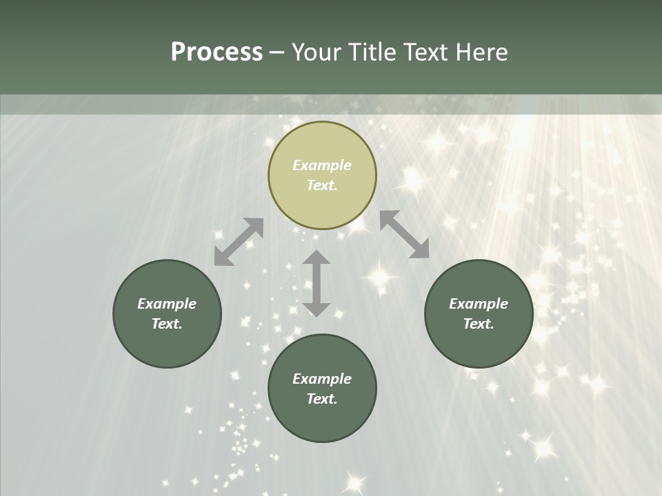 Entrance Author Performance PowerPoint Template