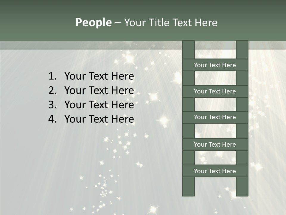 Entrance Author Performance PowerPoint Template