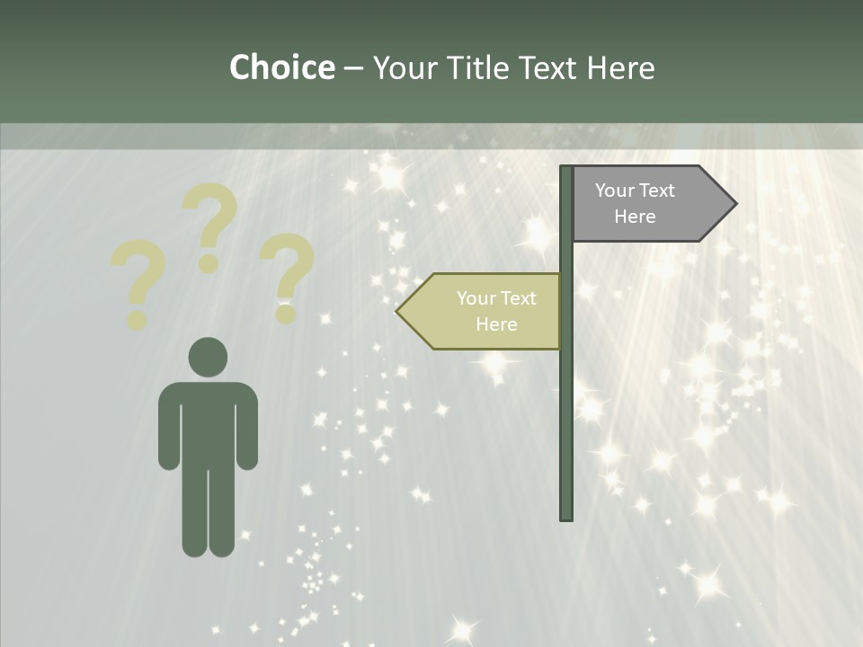 Entrance Author Performance PowerPoint Template