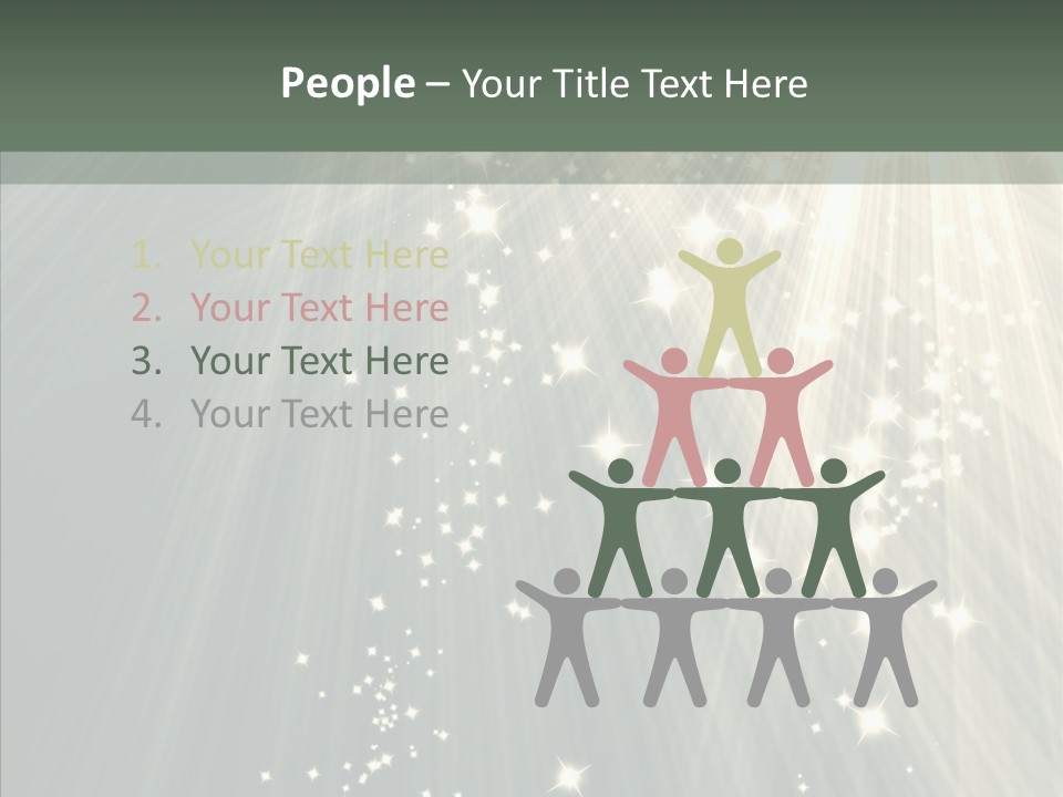 Entrance Author Performance PowerPoint Template