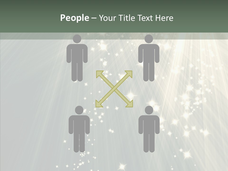 Entrance Author Performance PowerPoint Template