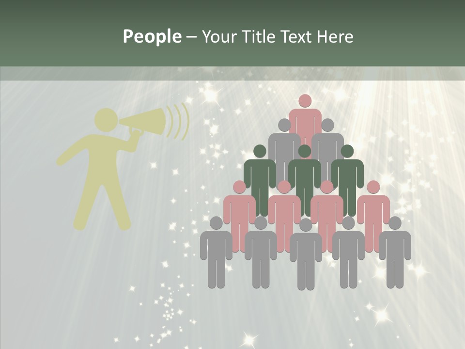 Entrance Author Performance PowerPoint Template