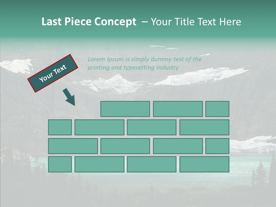 Woods Snow Quiet PowerPoint Template