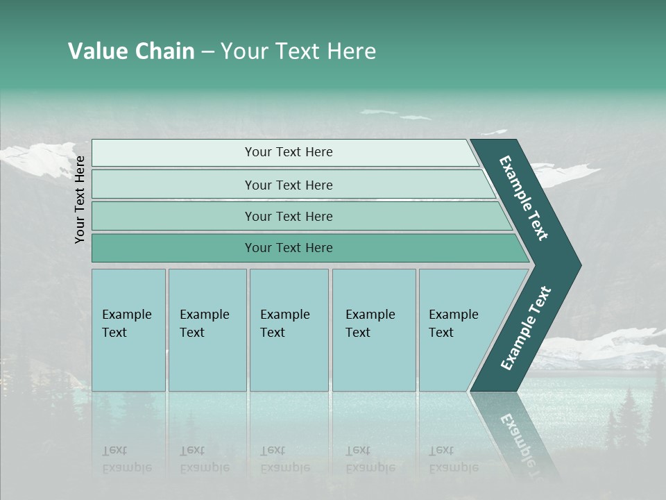Woods Snow Quiet PowerPoint Template