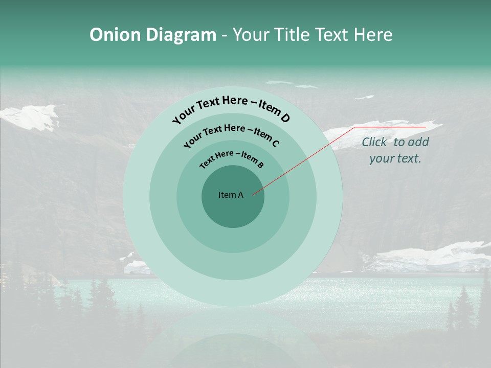 Woods Snow Quiet PowerPoint Template