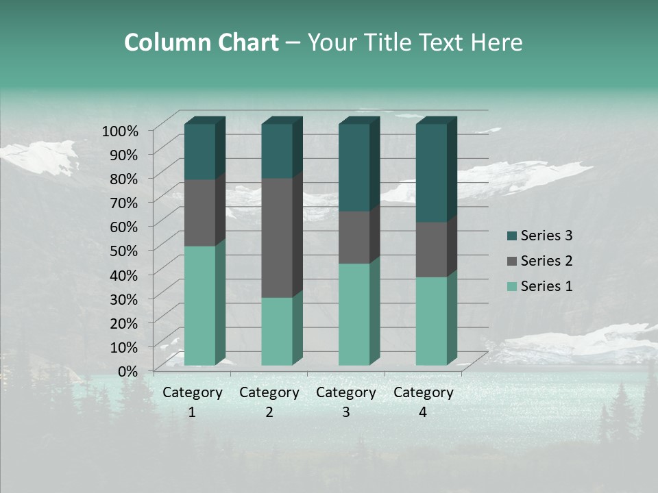 Woods Snow Quiet PowerPoint Template