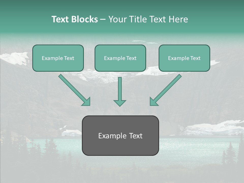 Woods Snow Quiet PowerPoint Template