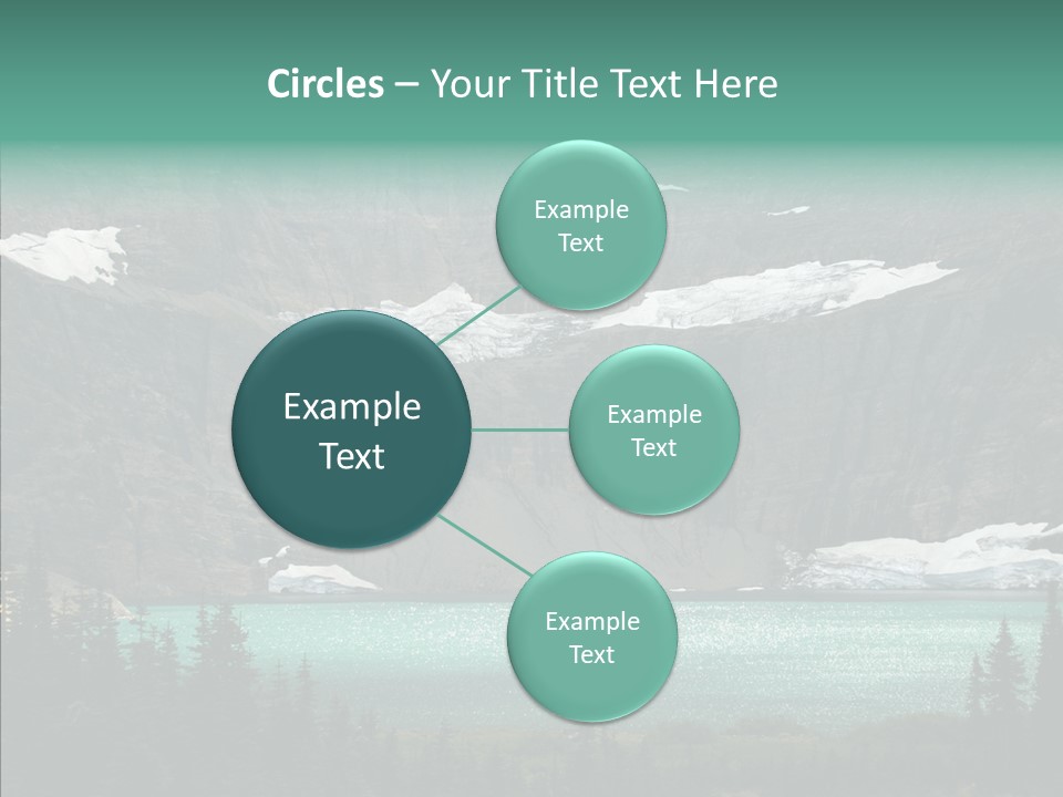 Woods Snow Quiet PowerPoint Template