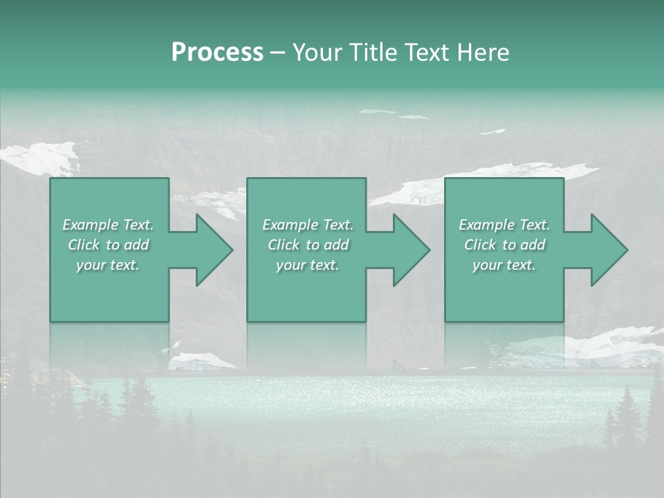 Woods Snow Quiet PowerPoint Template