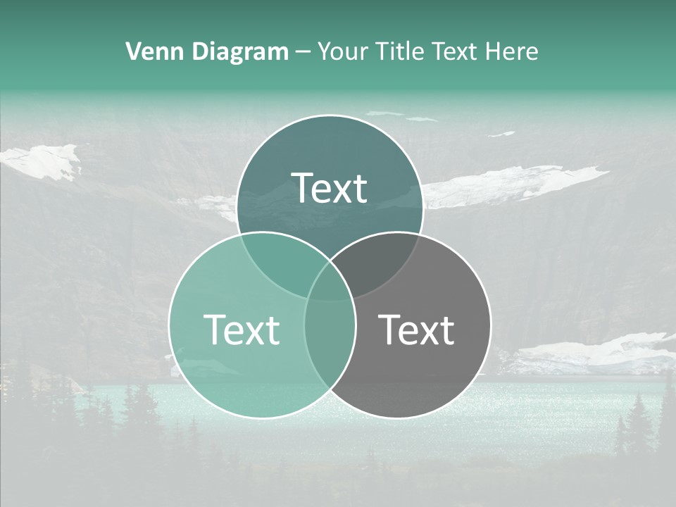 Woods Snow Quiet PowerPoint Template