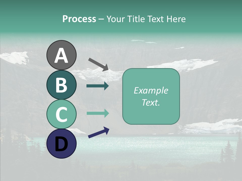 Woods Snow Quiet PowerPoint Template