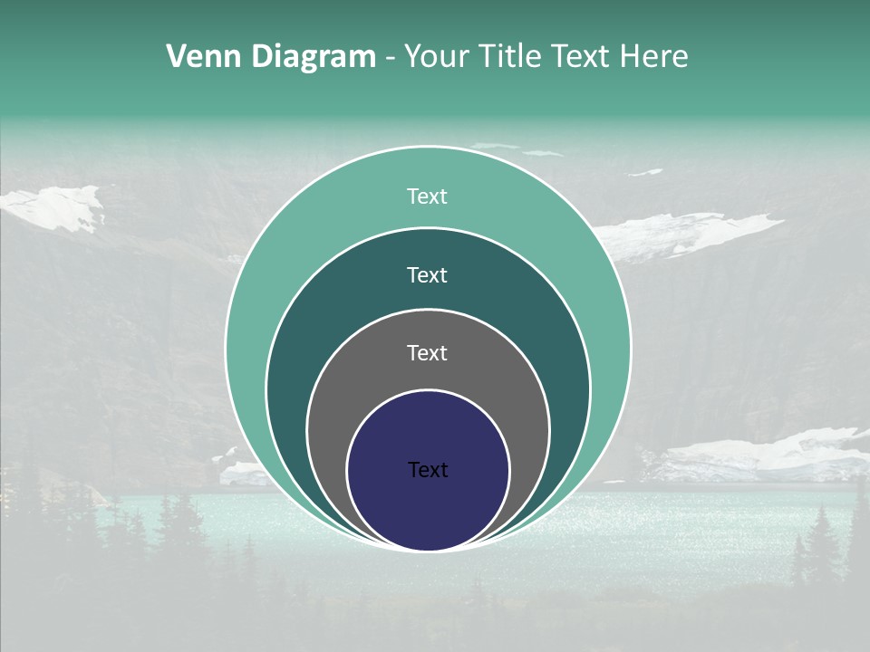 Woods Snow Quiet PowerPoint Template