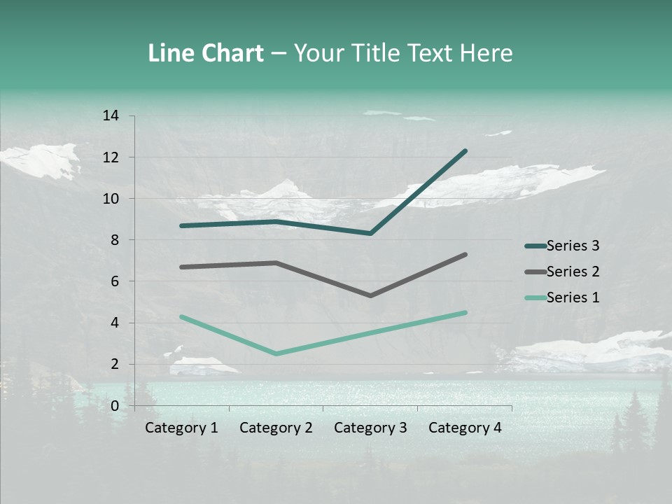 Woods Snow Quiet PowerPoint Template