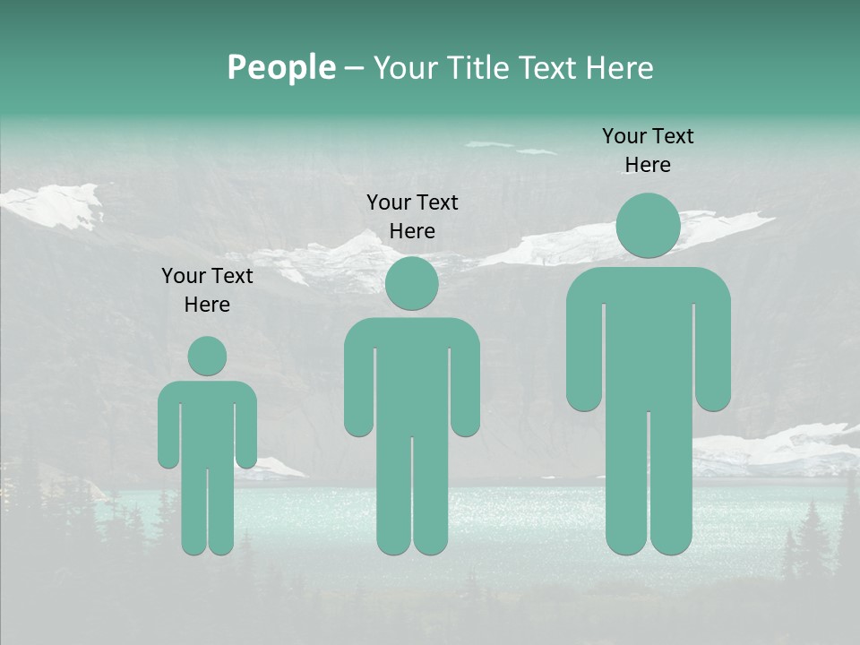 Woods Snow Quiet PowerPoint Template