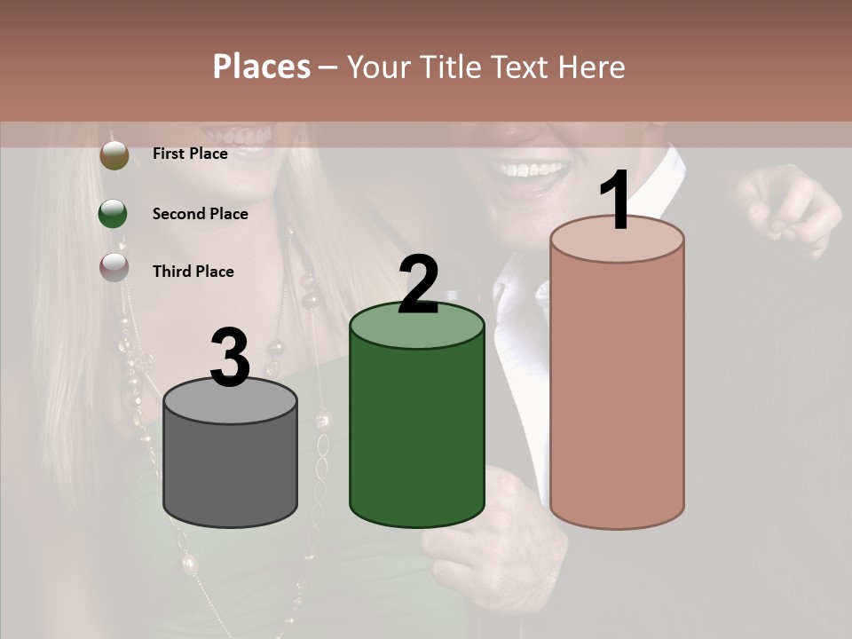 Actress Night Man PowerPoint Template